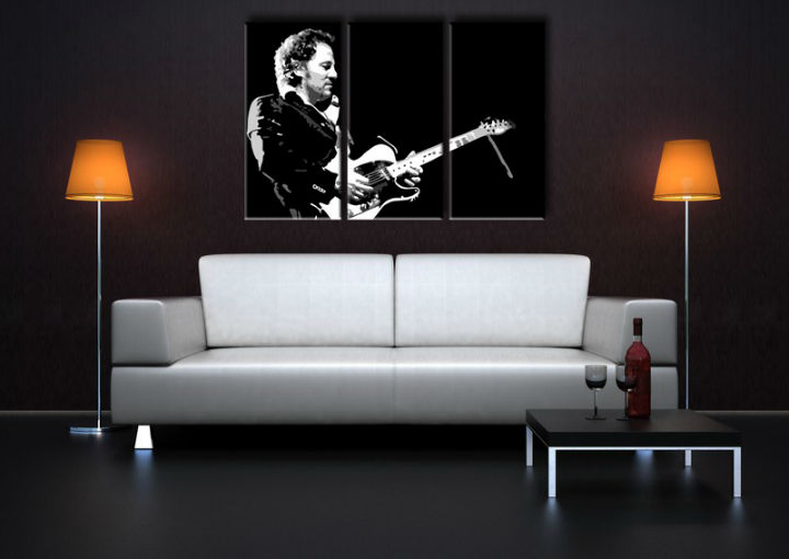 E-shop Ručne maľovaný POP Art obraz Bruce Springsteen